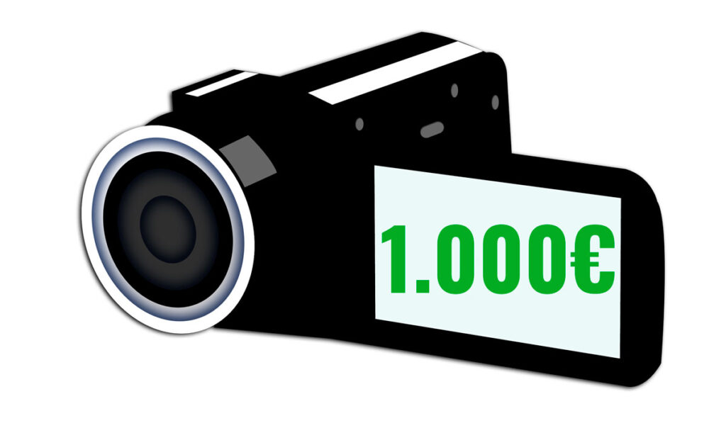 Basics Bolsa de cámara para cámaras compactas, tamaño