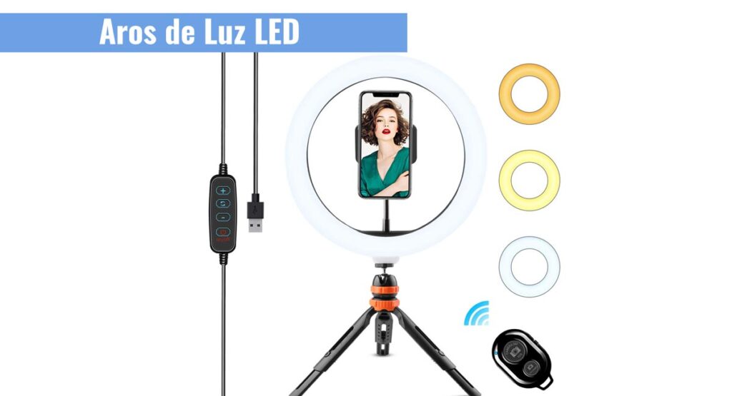 Guía de iluminación para grabar vídeos en casa: anillos de luz, antorchas,  focos, kits y más